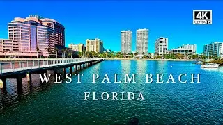 WEST PALM BEACH, FLORIDA - TRAVEL VIDEO - [4K] HDR