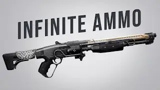 Xur has an INFINITE AMMO SHOTGUN