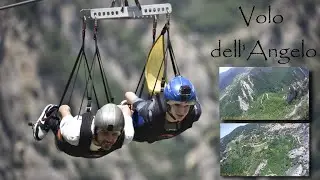 Volo dell'angelo - Video in soggettiva del volo con action cam