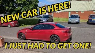 NEW CAR IS FINALLY HERE.