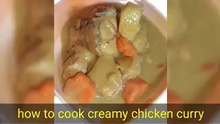 how to cook CHICKEN CURRY!!! EASY !! WITH DEL MONTE CURRY mix#creamy chicken curry sauce#kakanggata
