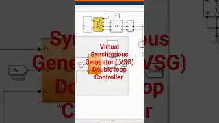 Three-Phase Virtual Synchronous Generator (VSG) Double Loop Control In MATLAB/Simulink