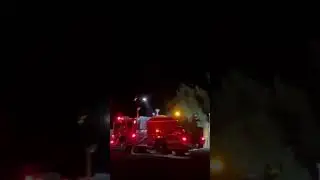 My friend caught LAFD fire helicopters dumping water on the PCH! His TikTok is @carspotting_la