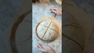 Sourdough bread with pumpkin puree