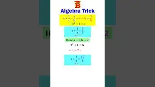 Algebra Trick -2