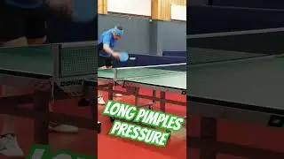 Long pimples pressure #shorts #tabletennis #pressure #legend