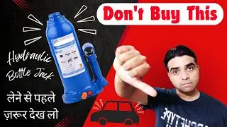 Hydraulic Bottle Jack Don't buy it . Hydraulic jack na kharide .