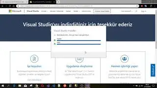 Visual Studio 2017 Community Kurulumu