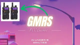 How to get your FRN and GMRS License!!! ONLY 35 $ and covers family
