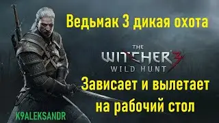 The Witcher 3 Wild Hunt - Hangs and crashes to the desktop