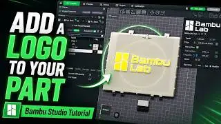 Bambu Studio - How to add a logo to a part