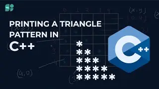 Printing a Triangle Pattern in C++ and the logic behind | SemiKolan