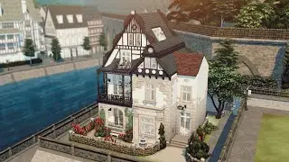 I've built a GERMAN TRADITIONAL HOUSE!  || The Sims 4 Speed build