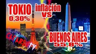 INFLACIÓN DE ARGENTINA VS JAPÓN precios de supermercado