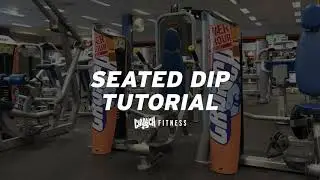 Seated Dip Tutorial