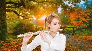 Heavenly Flute Music 🍂 Beautiful Autumn Scenic Relaxation
