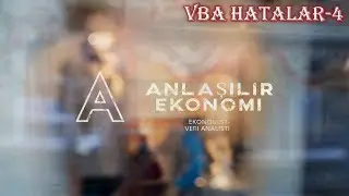 Anlaşılır Ekonomi Excel Vba Hatalar-4 (On Error Resume Next)