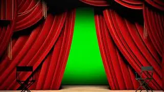 Green Screen Curtain opening Intro Premium Full HD (1920x1080)