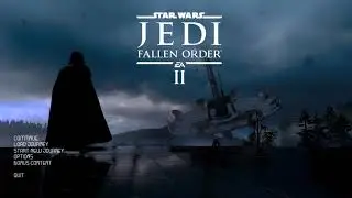 Star Wars Jedi: Fallen Order 2 - Main Menu (Fan Concept)