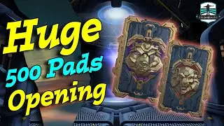 Huge 500 Data Pad Delivery Opening - War Robots Update 9.4