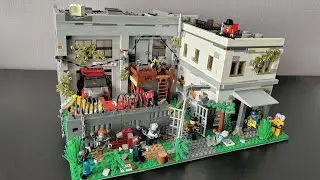 БАЗА БАНДИТОВ - LEGO САМОДЕЛКА (Зомби Апокалипсис)