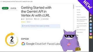 Getting Started with the Gemini API in Vertex AI with cURL | 