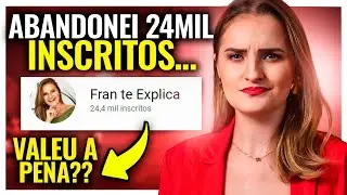 🔴 Começar um CANAL DO ZERO ou ORGANIZAR O CANAL ANTIGO? | O que fazer ao Mudar de Tema do YouTube