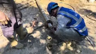 The activity Change head drilling soil to head drilling rock by Soil Investigation Team