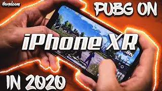 PUBG On Apple iPhone XR In 2020 With Handcam | 3 Finger + Full Gyroscope!