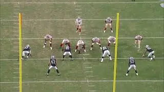 49ers Brock Purdy preseason 2024 INT vs LV