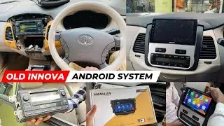 Toyota Innova Type-1 Android System | Hamaan Wireless Android Auto | Wireless Apple CarPlay system