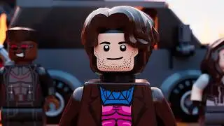 Deadpool & Wolverine Gambit Scene but in LEGO