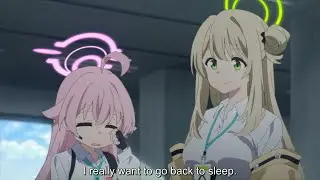 Hoshino was very sleepy 😭😭😭