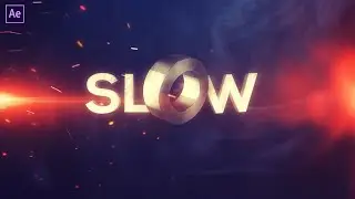 Cinematic Slow Motion Title Effect | Element 3D | After Effects Tutorial | Effect For You