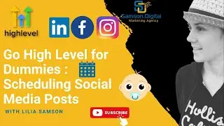 Scheduling Social Media Post via Go High Level