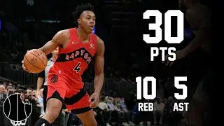Scottie Barnes Highlights | Raptors vs. Nuggets | 20th Dec 2023