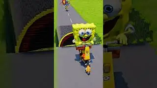 Funny Cars & Motorcycles Jump Over Giant Pac-Man in Giant Pit BeamNG.drive