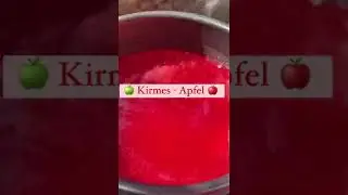 Kirmes Apfel