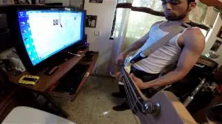 Los pericos - Runaway - small bass tab recorded with gorpro