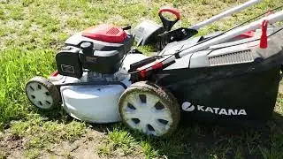 ДЕШЕВАЯ И МОЩНАЯ БЕНЗИНОВАЯ ГАЗОНОКОСИЛКА Катана Katana KL-53AS, 5.1 л/с, 53 см