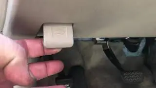 Where is the hood release on a Toyota Sienna?