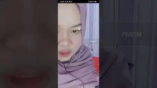 cewe berhijab pamer susu gede