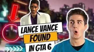 LANCE VANCE Spotted in GTA 6 TRAILER #LanceVance #GTA6Trailer #eastereggs