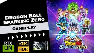 Dragon Ball Sparking Zero | 4K HDR Max Settings | RTX 4090 + Ryzen 9 5900X Gameplay en PC.