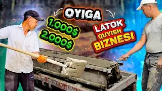 OYIGA 1.000$-2.000$ TOPSA BO'LADIGAN BIZNESLAR || LATOK QUYISH BIZNESI