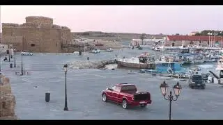 Castle Paphos Harbour 2018 ( Timelapse )