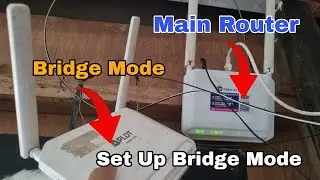 How to Set Up PLDT Modem as Bridge Mode To Main Router | Tagalog Tutorials 
