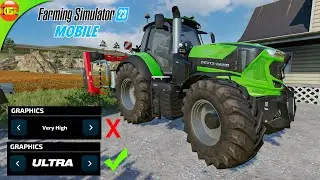 Farming Simulator 23 Highest Graphics gameplay 4K 60 fps