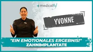 Yvonne weint vor Freude! 🥹 Ihre Zahnbehandlung in der Türkei mit medicalfly  🇹🇷 #medicalfly