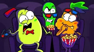Funny Situations in the Cinema || Pear Couple Global